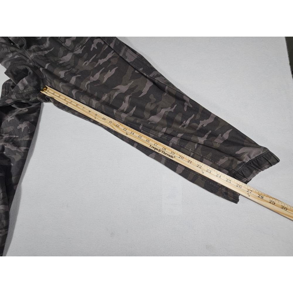Athleta Camo Farallon Jogger Pants Grey Charcoal Camouflage Plus Size 22 535275 - Picture 3 of 9